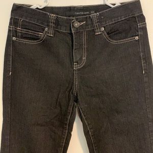 Calvin Klein Jeans Straight Black Size 28/6